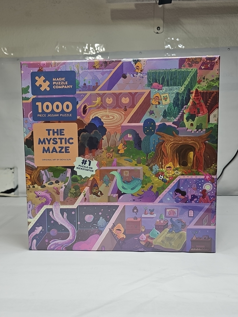 The Mystic Maze 1000-Piece Jigsaw Puzzle - Purple